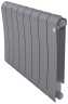 Водяной радиатор отопления Royal Thermo Infinity 500 Silver Satin, 8 секций