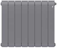 Водяной радиатор отопления Royal Thermo Infinity 500 Silver Satin, 8 секций