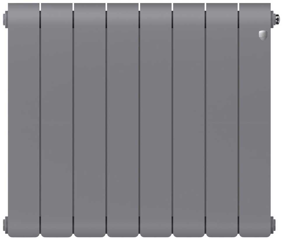 Водяной радиатор отопления Royal Thermo Infinity 500 Silver Satin, 8 секций