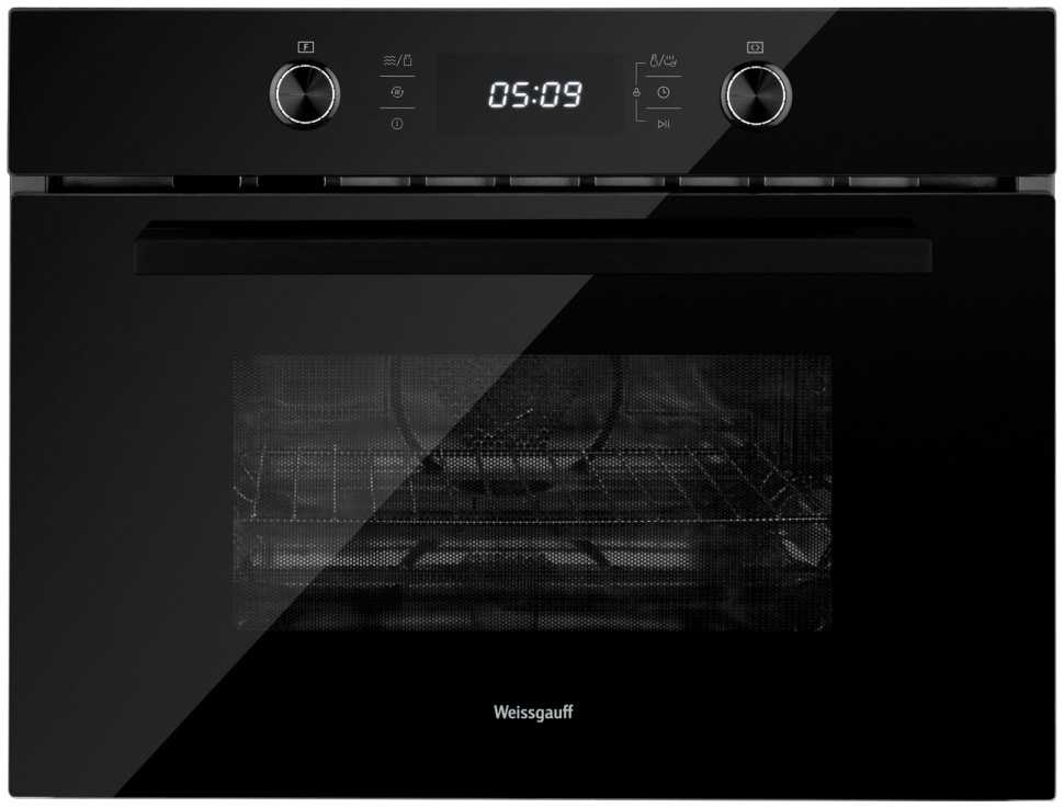 Электрический духовой шкаф Weissgauff OE 449 PDB Black Edition