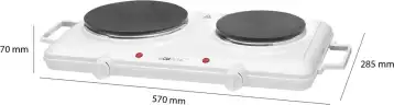 Настольная плита Clatronic DKP 3583 weiB