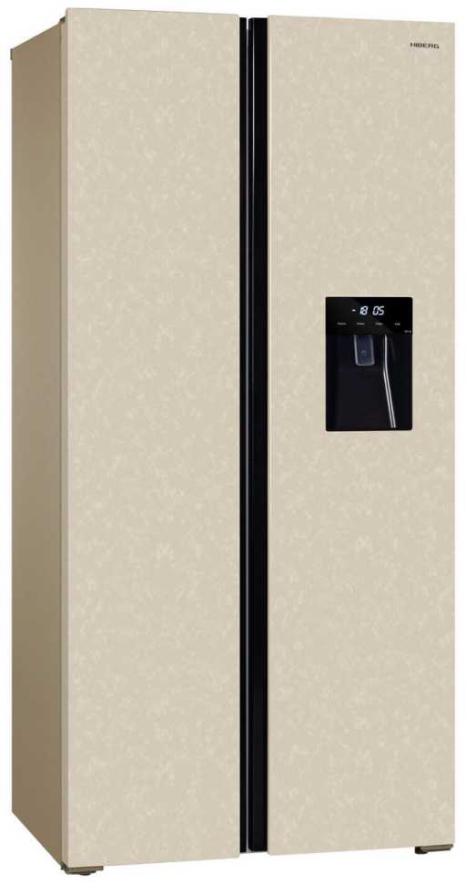 Холодильник Side-by-Side Hiberg RFS-484DX NFYm inverter