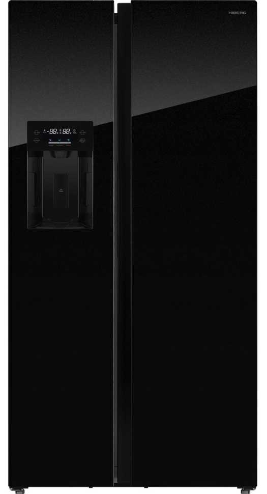 Холодильник Side-by-Side Hiberg RFS-655DX NFGB inverter