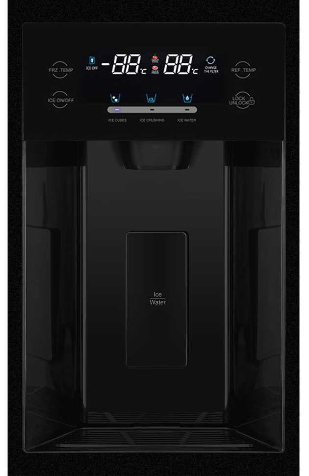 Холодильник Side-by-Side Hiberg RFS-655DX NFGB inverter