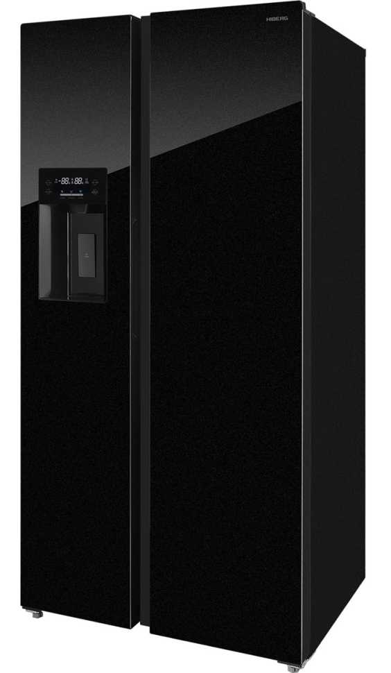 Холодильник Side-by-Side Hiberg RFS-655DX NFGB inverter